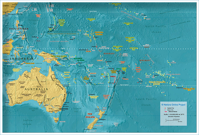 Bản đồ Úc