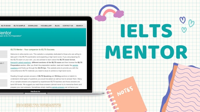 Trang web IELTS Mentor